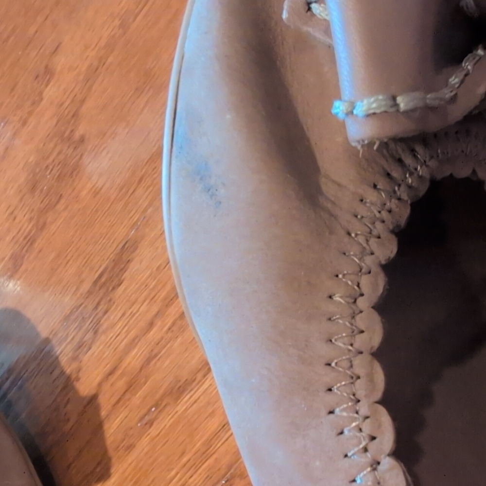 Bata Leather Ballet Heels - Picture 9 of 11